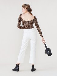 Leopard Long Sleeve Bodysuit