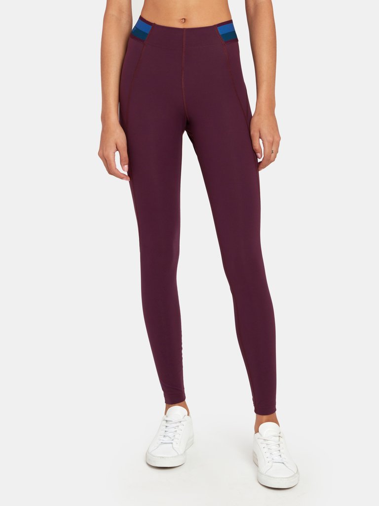 Spar High Rise Leggings - Blackberry