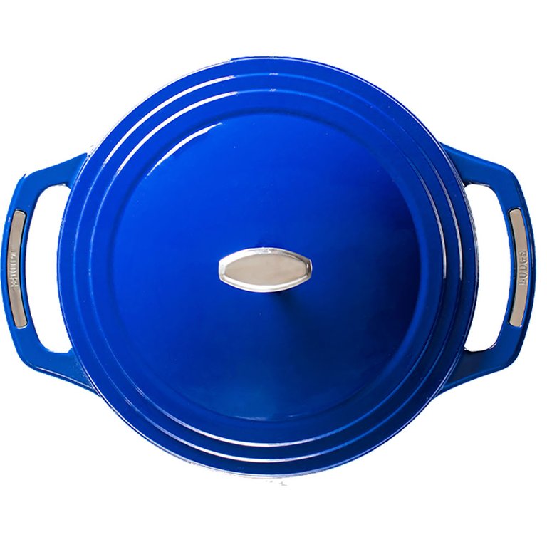 7.5 Qt. Enameled Cast Iron Dutch Oven - Smooth Sailing