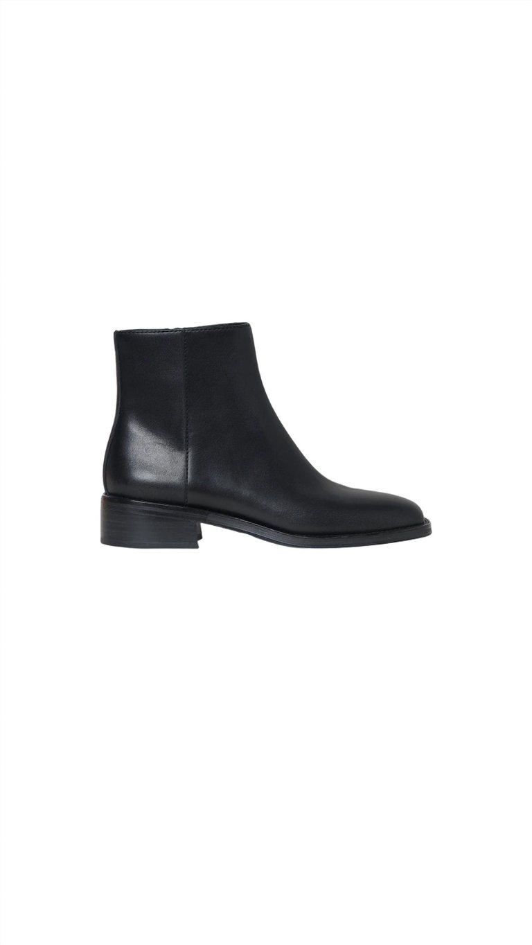 Beck Leather Ankle Booties