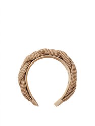 Bijou Braided Headband - Gold