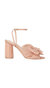 Camellia Pleated Bow Heel