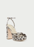 Rivka Knot Platform Sandal In Leopard - Leopard