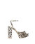 Rivka Knot Platform Sandal In Leopard