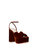 Roz Knot Platform Sandal In Sienna