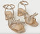 Women's Mikel Bow Mid-Heel Sandal In Champagne