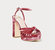 Women's Rivka Knot Platform Sandal In Tea Rose