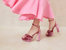 Women's Rivka Knot Platform Sandal In Tea Rose