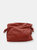 Loewe Flamenco Leather Clutch - Red