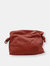 Loewe Flamenco Leather Clutch - Red