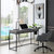 Aleyna Writing Desk - Grey/Black