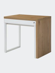 Ashly Writing Desk - Natural/White