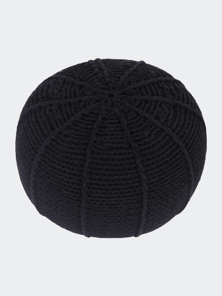 Bryden Pouf Cotton Yarn Ottoman