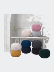 Bryden Pouf Cotton Yarn Ottoman