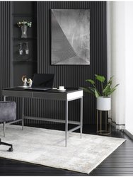 Duane Writing Desk - Black/Grey