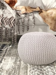 Kavya Pouf Cotton Yarn Ottoman