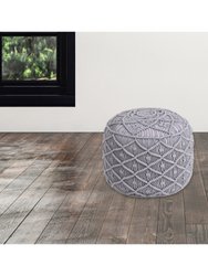 Kipton Pouf Cotton Yarn Ottoman