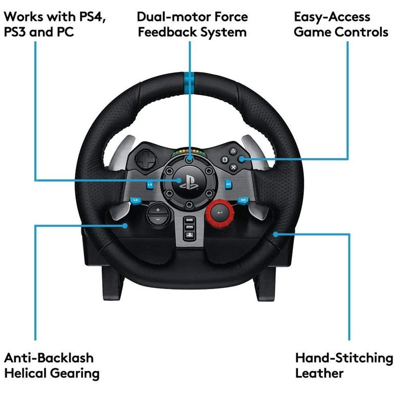 G29 Driving Force Racing Wheel For Playstation 5 Playstation 4 & PlayStation 3