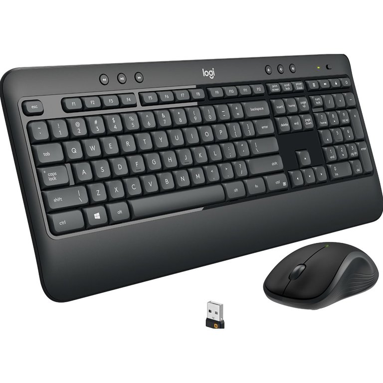 MK540 Wireless Combo With Keyboard And Mouse - Black