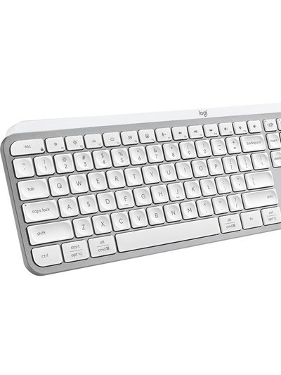 Logitech MX Keys Full Size Scissor Keyboard For PC And Mac - Pale Grey product