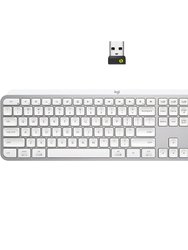 MX Keys Full Size Scissor Keyboard For PC And Mac - Pale Grey