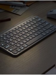 MX Keys Mini TKL Bluetooth Keyboard For Apple mac OS iPad OS - Pale Gray
