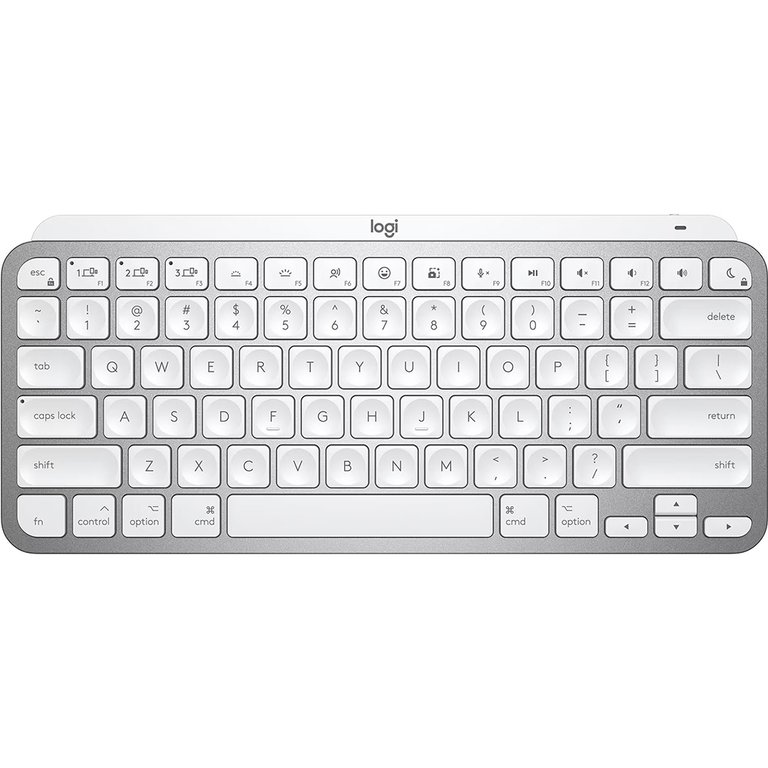 MX Keys Mini TKL Bluetooth Keyboard For Apple mac OS iPad OS - Pale Gray