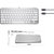 MX Keys Mini TKL Bluetooth Keyboard For Apple mac OS iPad OS - Pale Gray