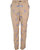 Charles Fish Embroidery Pants In Sand - Fish Embroidery Sand