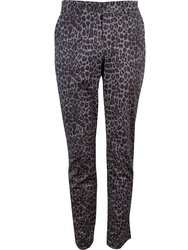 Charles Leopard Pants - Black - Charles Leopard Black