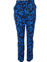 Charles Loop Coral Canvas Pants - Loop Coral Canvas Blue