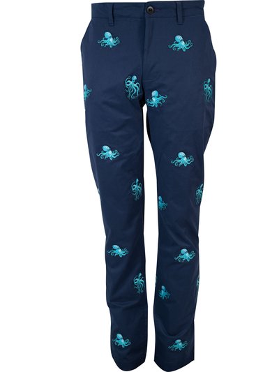 Loh Dragon Charles Octopus Embroidery Pants product