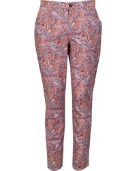 Charles Parasol Paisley Neapolitan Pants - Parasol Paisley Neapolitan