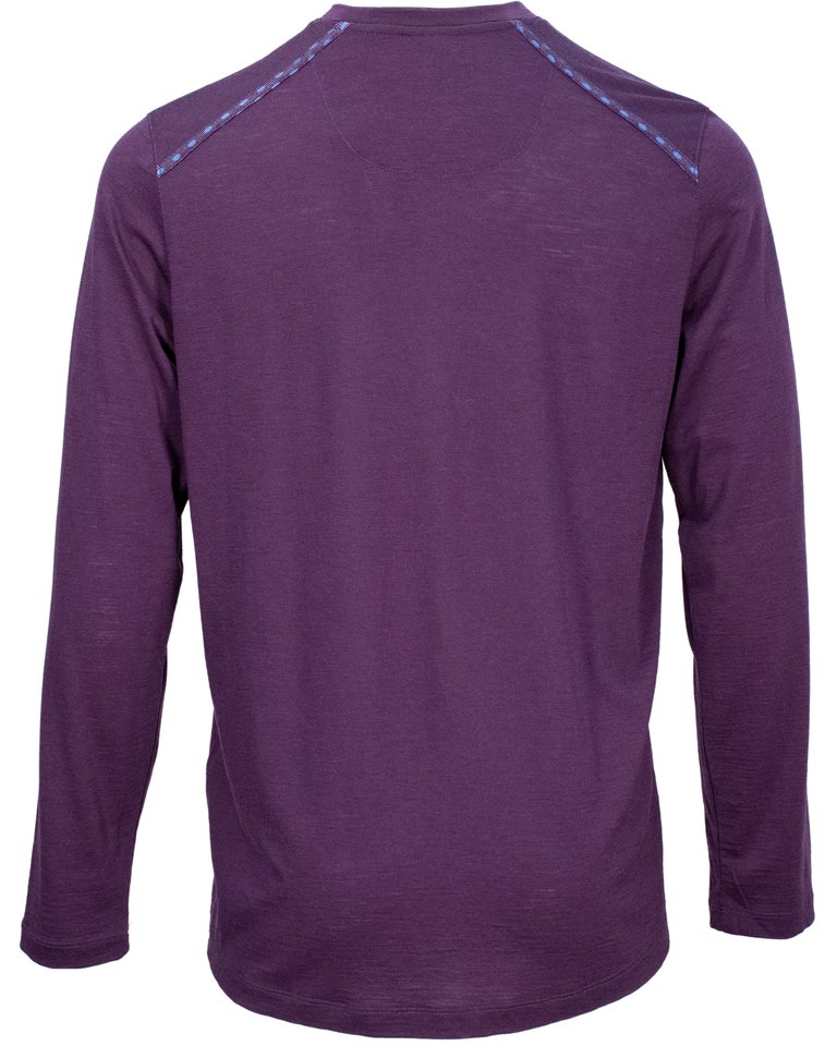 Chase Long Sleeve Merino Crew Tee