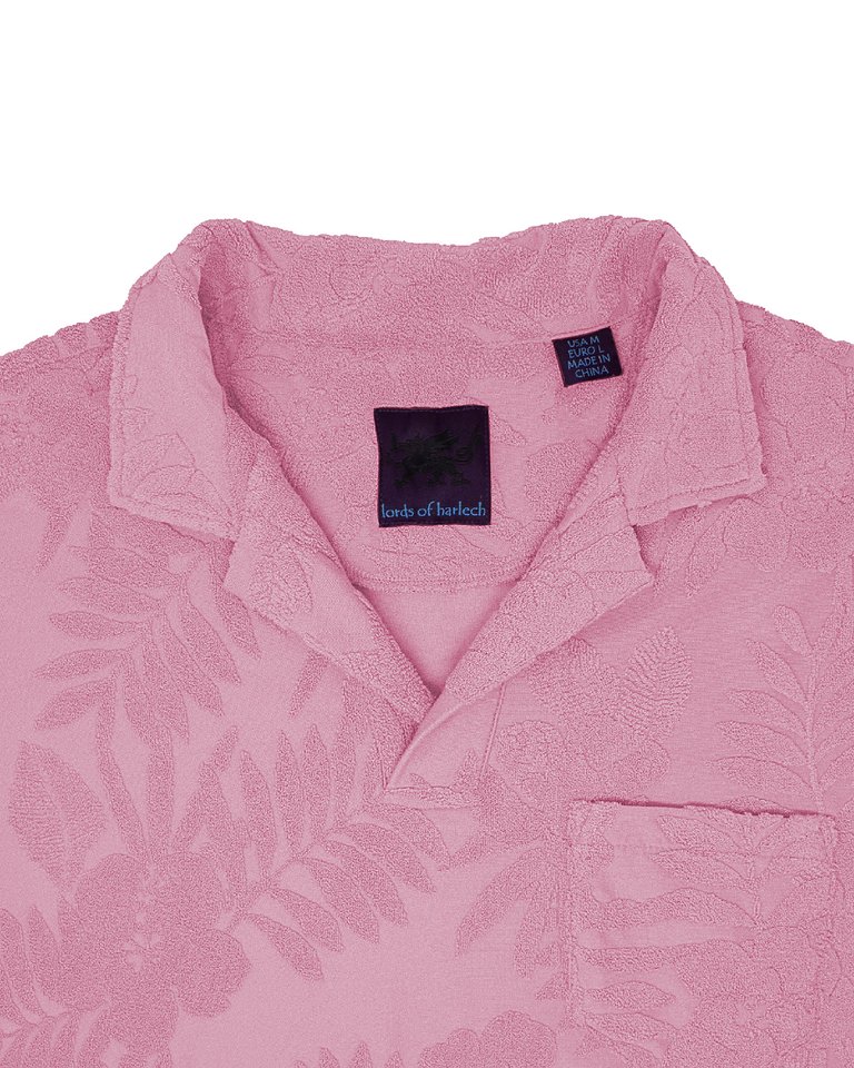 Johnny Farm Floral Terry Pink