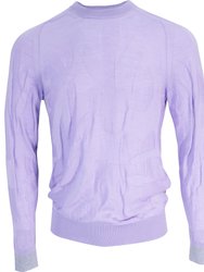 Kris Coral Merino Sweater In Lavender