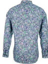 Mitchell Paisley Layers Shirt - Clover