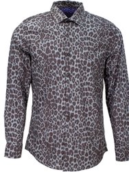 Norman Leopard Shirt - Black - Norman Leopard Black