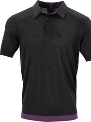Pilgrim Polo Shirt - Black - Black
