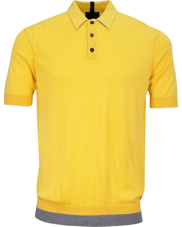 Pilgrim Polo Shirt - Sunshine - Pilgrim Sunshine