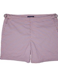 Pool Acorn Geo Coral Swim Trunk - Geo Acorn Coral