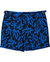 Pool Loop Coral Canvas Swim Short In Blue