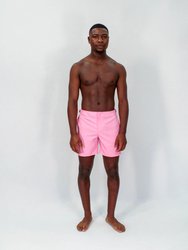 Pool Oxford Swim Short In Pink - Oxford Pink