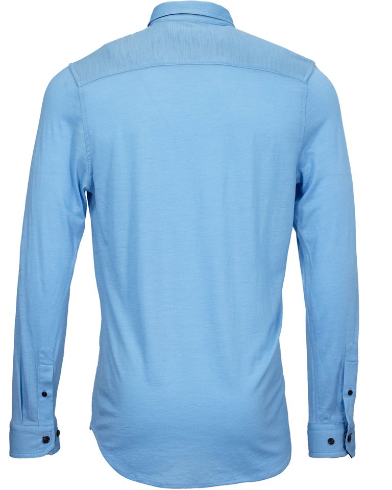 Shawn Merino Shirt - Blue