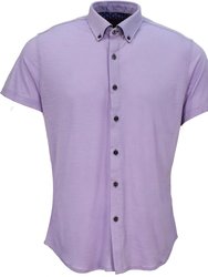 Tobias Merino Shirt - Lavender