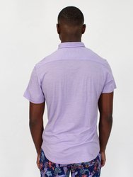 Tobias Merino Shirt - Lavender
