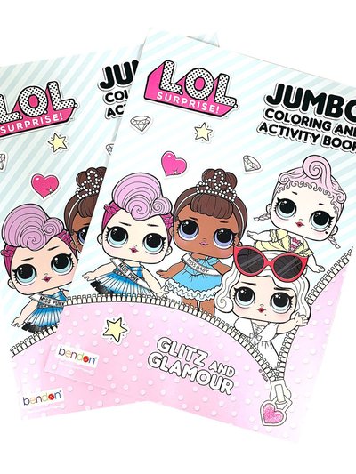 LOL Surprise! Jumbo Coloring And Activity Book - Set Of 2 product