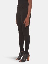 Alexa-BLK High-Rise Skinny Jeans