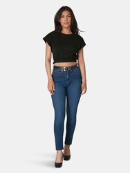 Alexa-CSN High-Rise Skinny Jeans - Cool Starry Night