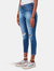 ALEXA-IS High Rise Skinny Jeans